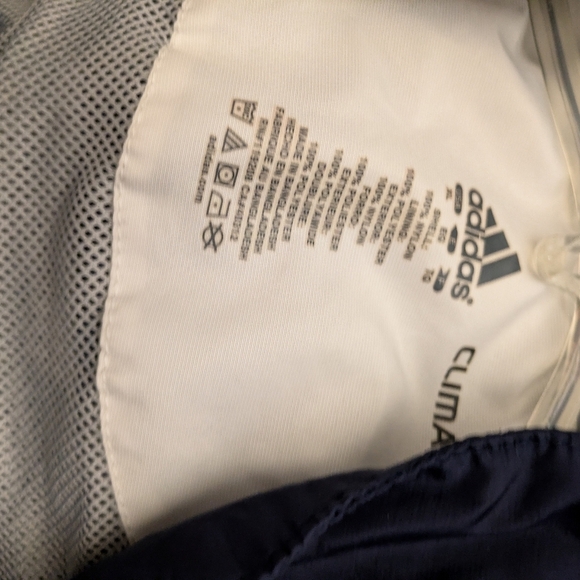 Adidas Navy Blue Irish Jacket Clima Proof Pre-owned Size Xl - Picture 7 of 7